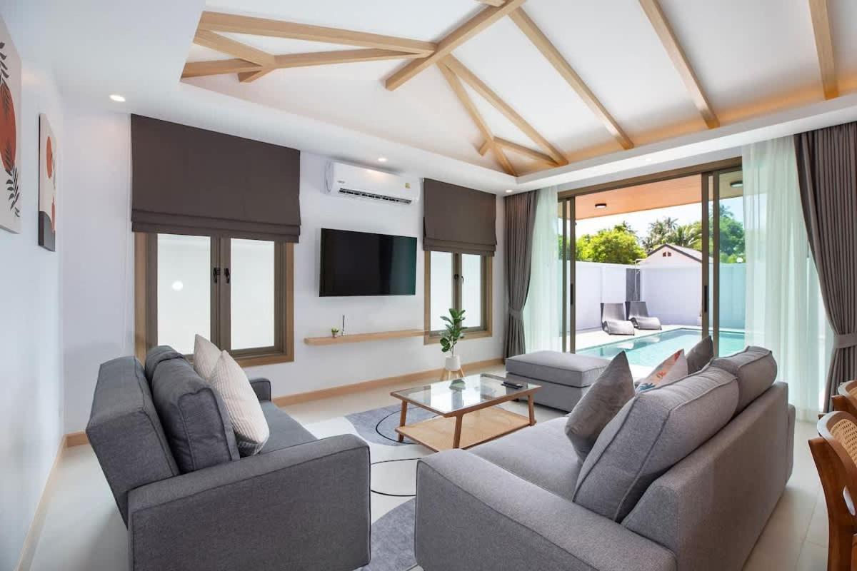 Luxury 3Bdr New Villa In Rawai Exterior foto